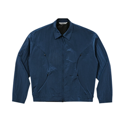 Textured Curved Panel Jacket