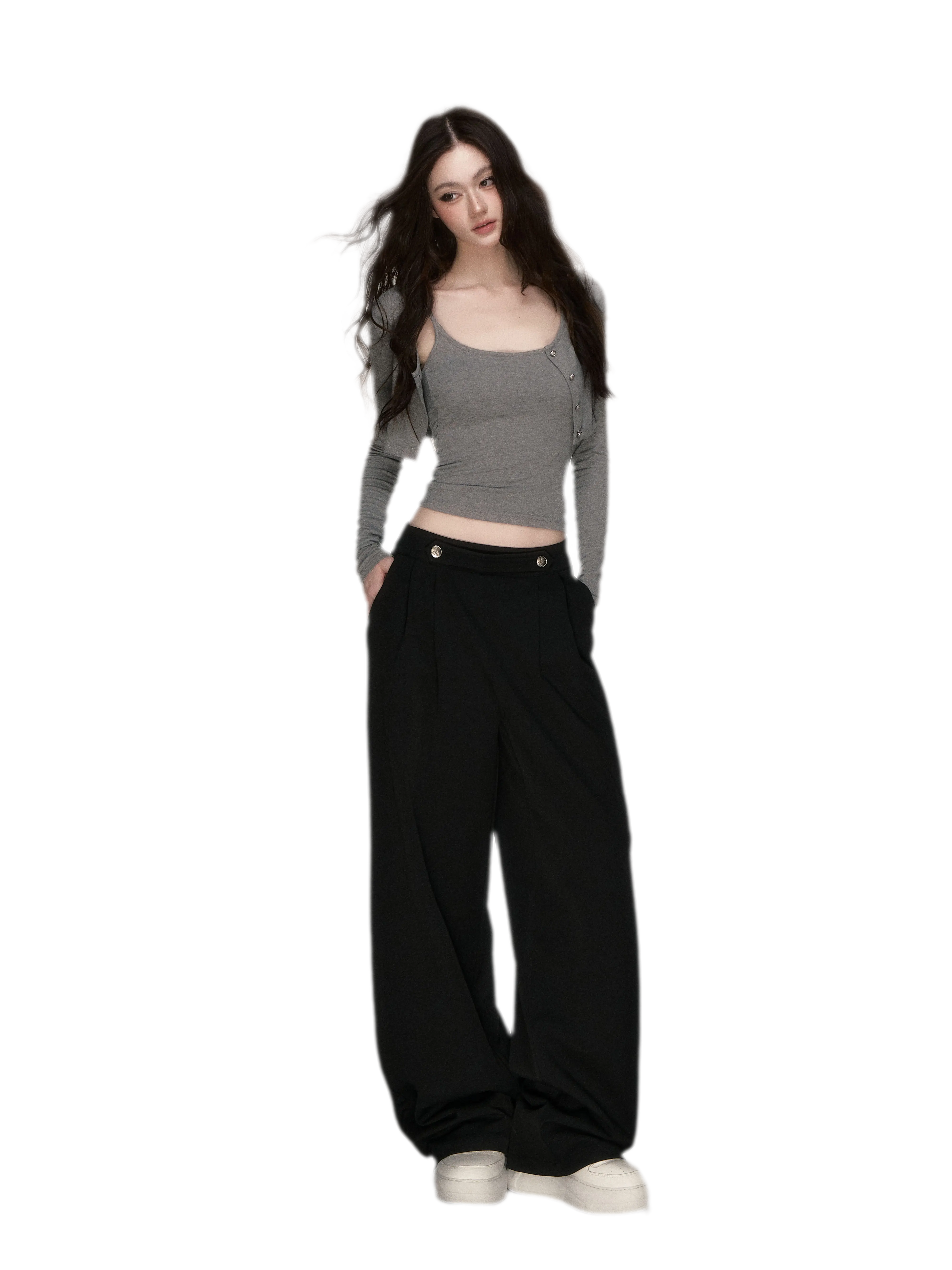 Napoleon Wide-Leg Suit Trousers