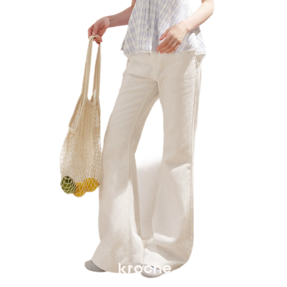 Embroidered Flared Jeans
