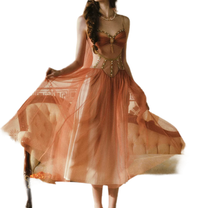 Coral Orange (Dress) / XS