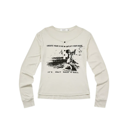 Modal Henley Long-Sleeve T-Shirt