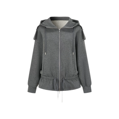Air-Layer Hooded Skirt Set