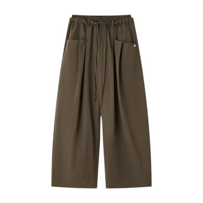 Double Waist Relaxed Pants