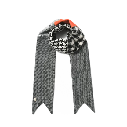 Wool Color-Block Rectangular Scarf