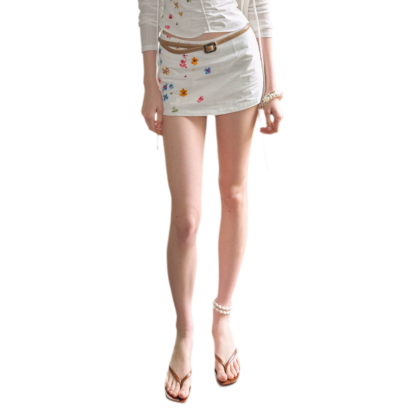 Summer Original Hand-Painted Skirt