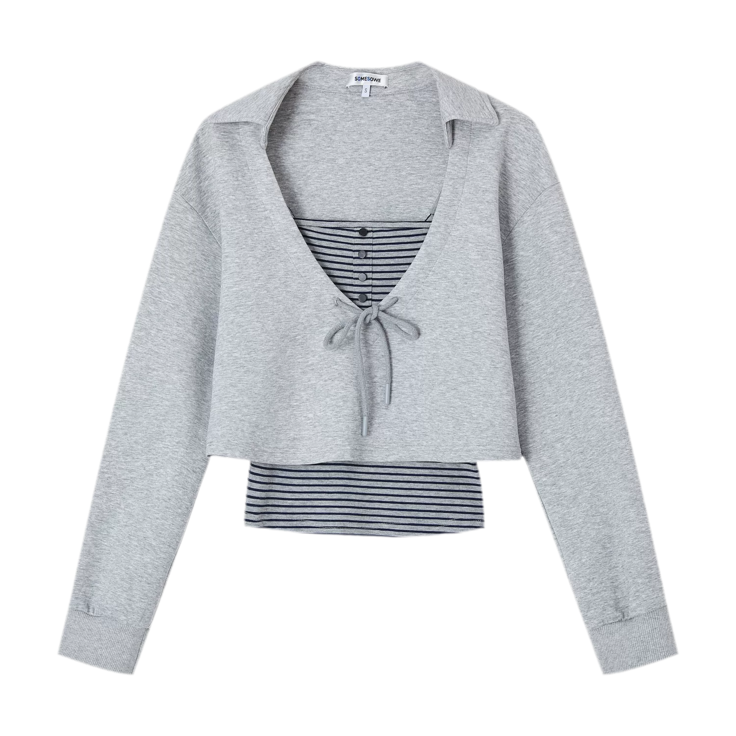 Layered V-Neck Top