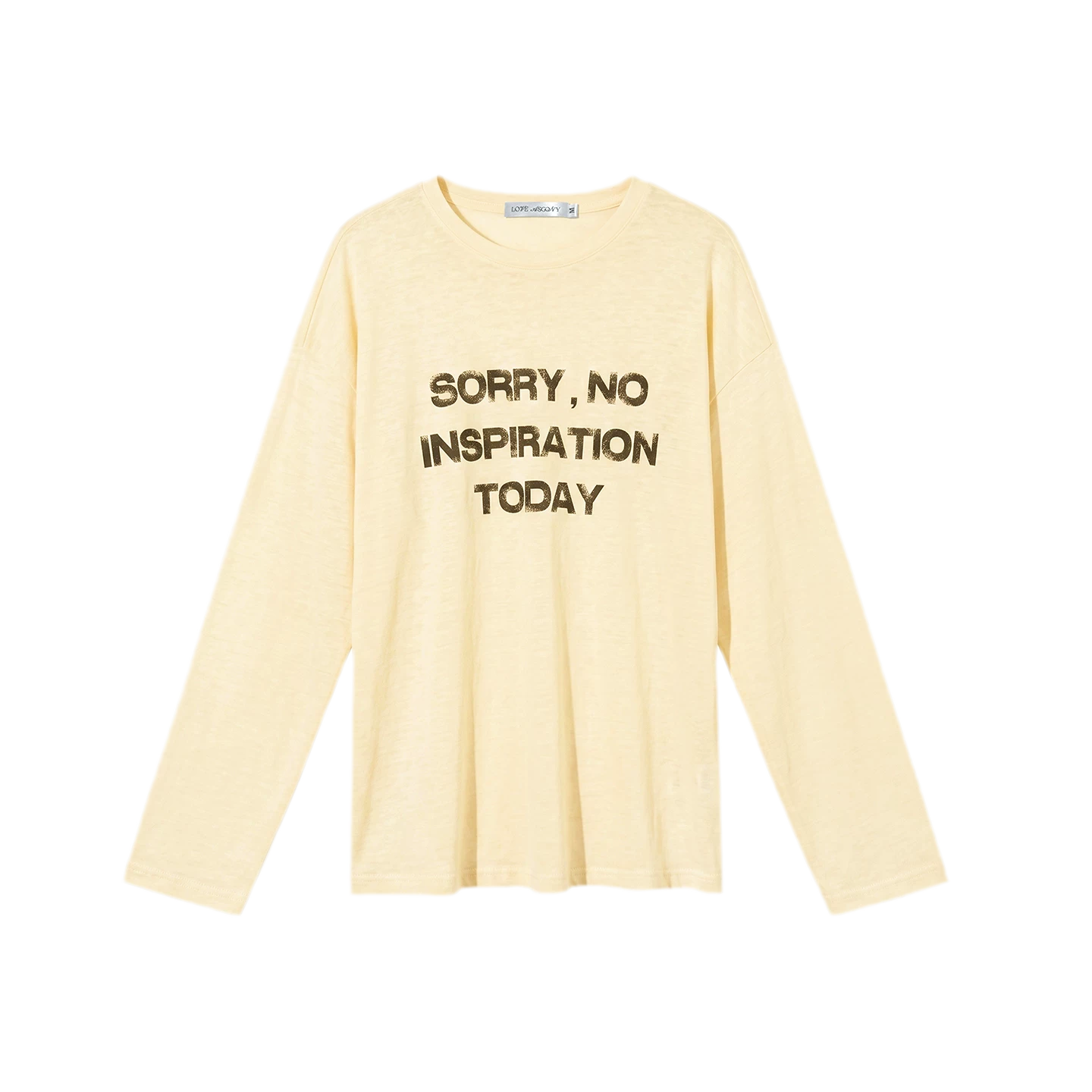 Lyocell Print Long Sleeve Top