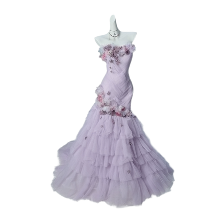 Purple Princess Formal Gown