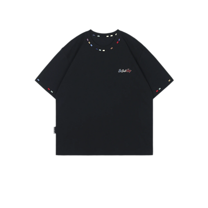 Pure Cotton Embroidered T-Shirt