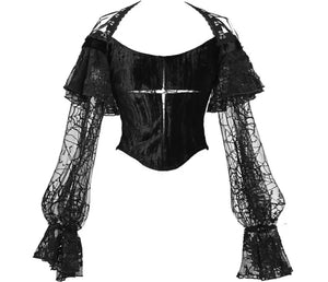 Convertible Spiderweb Top / S