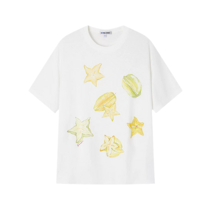 Starfruit Print T-Shirt