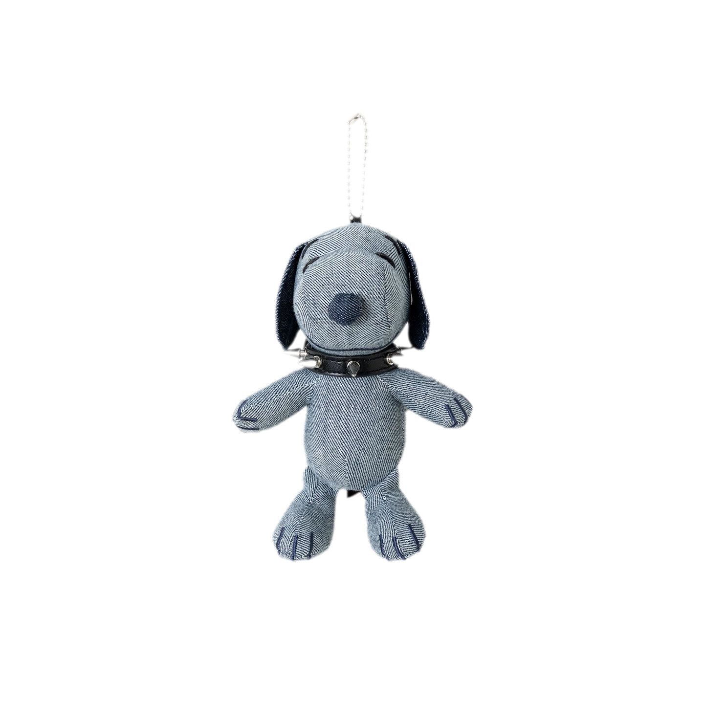Studded Collar Snoopy Keychain