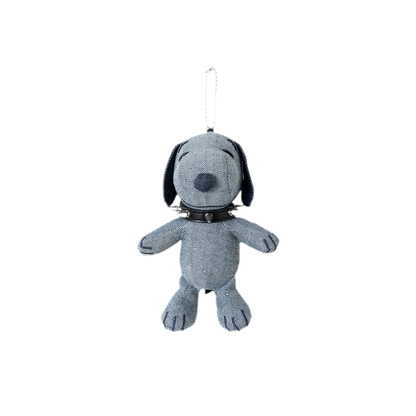 Studded Collar Snoopy Keychain