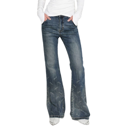 Vintage Logo Flare Jeans
