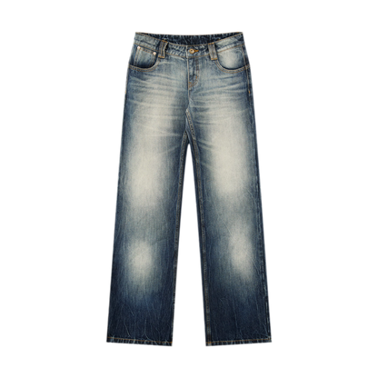 Low-Rise Straight Jeans