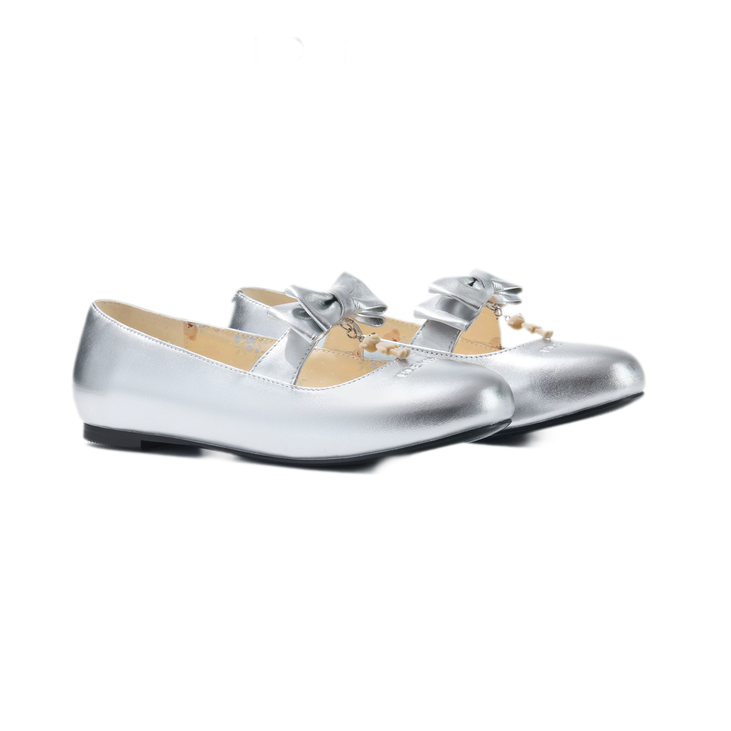 Floral Lined Ballet Flats