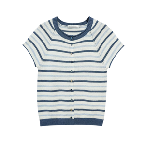 Blue and White Stripes / S