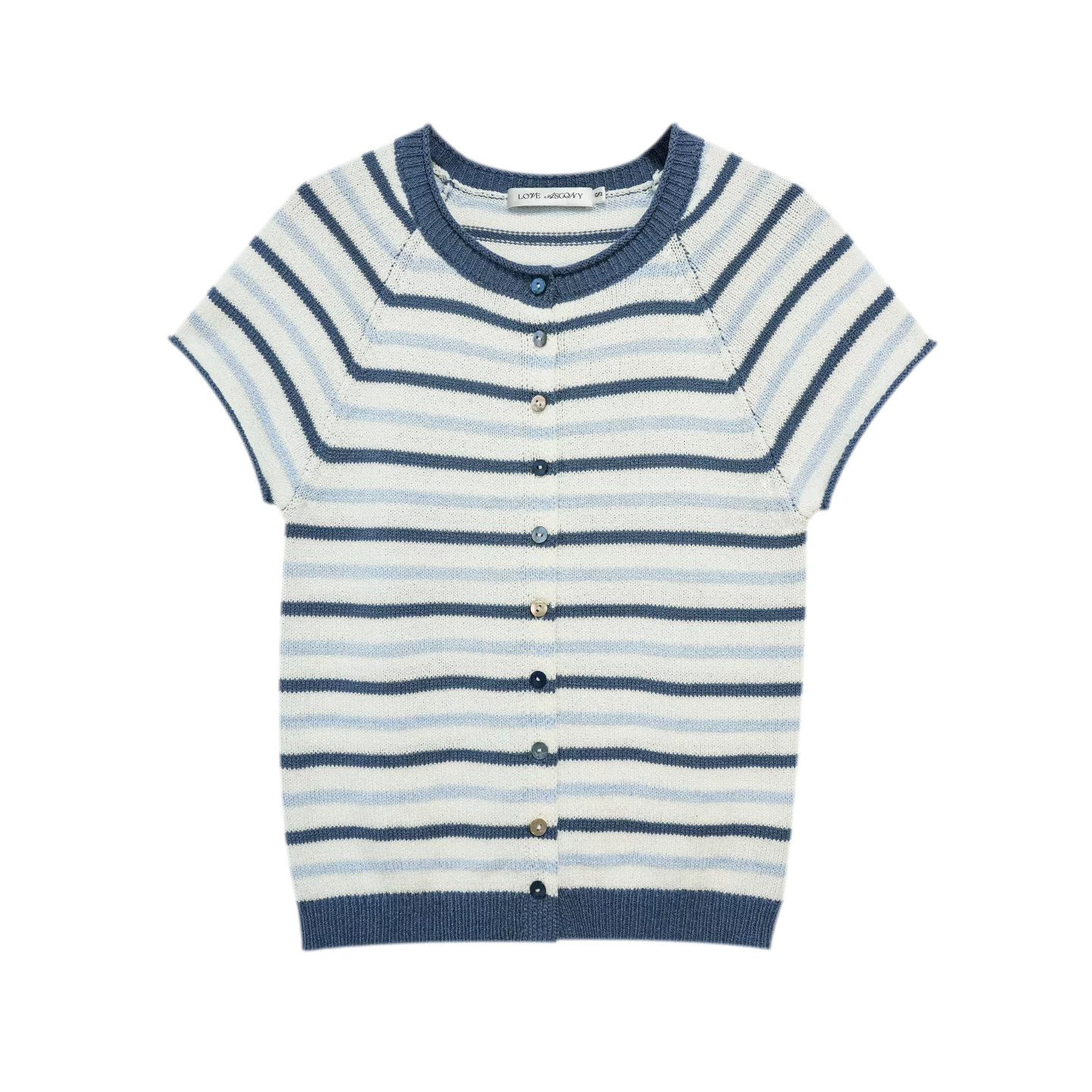 Striped Knit Cardigan