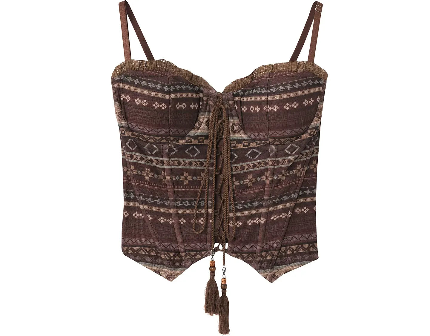 Boho Corset Skirt Set