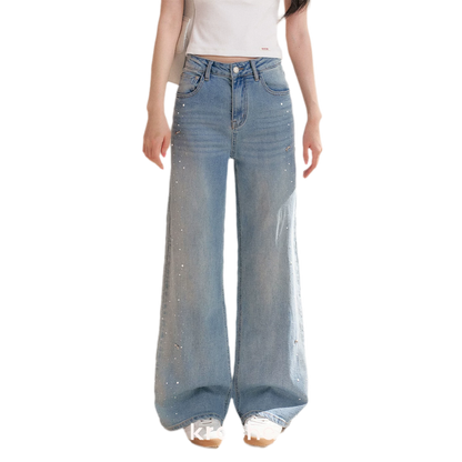 Staycation Straight Leg Moonlight Jeans