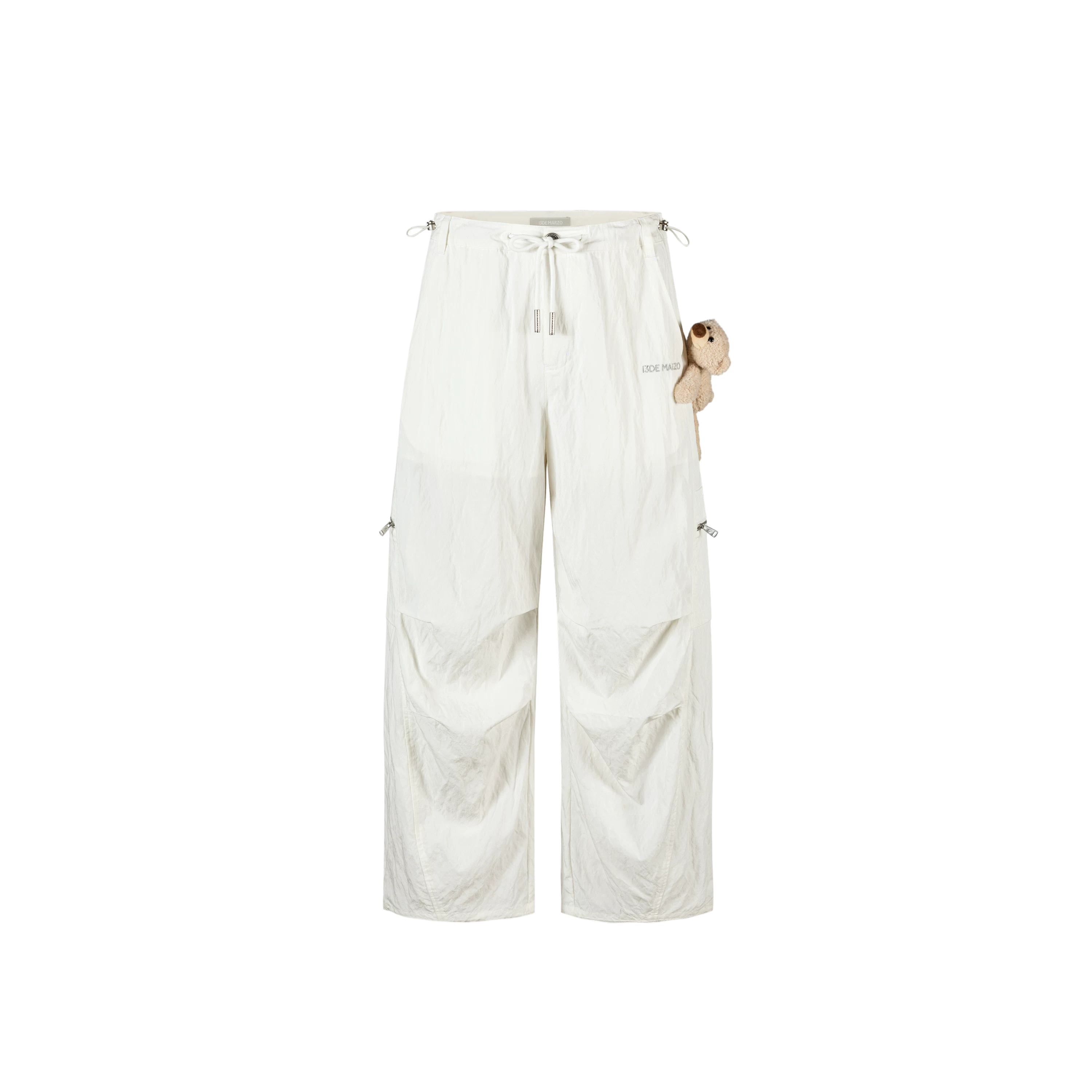 Loose Wide-Leg Cargo Pants