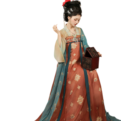 芳华国色 Tang-Style Qixiong Set