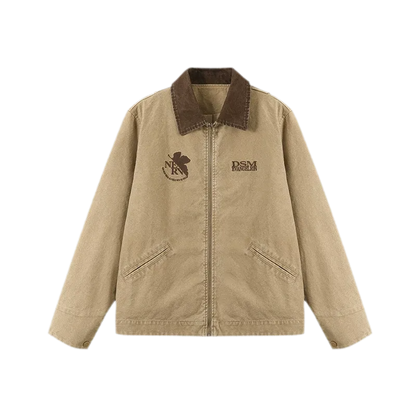 Washed Detroit Distressed Jacket