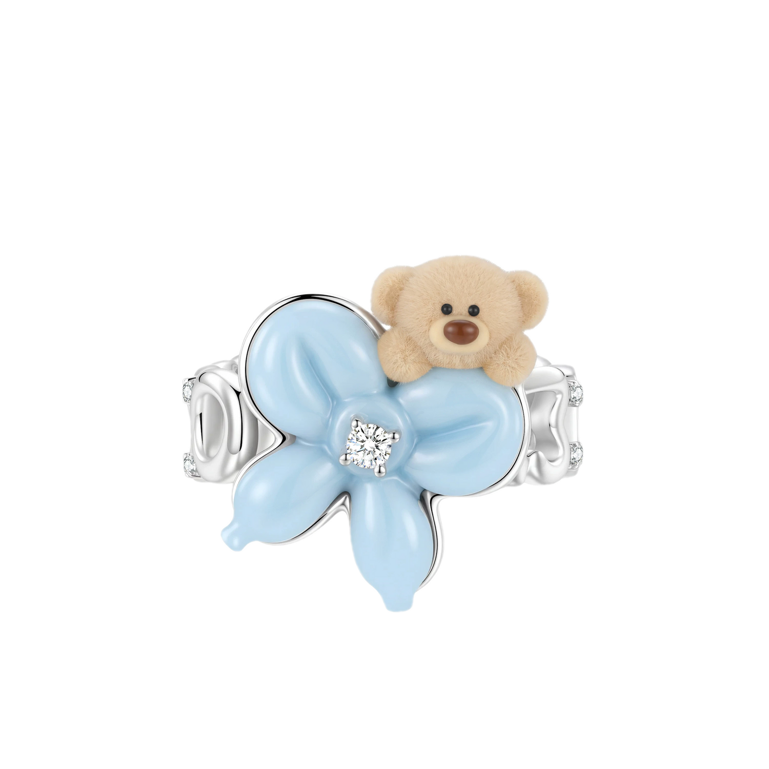 Balloon Bow Bear Ring
