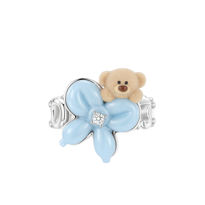 Balloon Bow Bear Ring