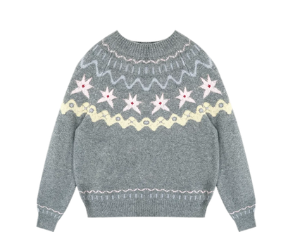 Fair Isle Wool Sweater