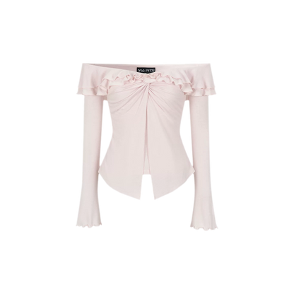 Ruffle Off-Shoulder Top