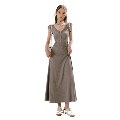 Ribbon A-Line Dress