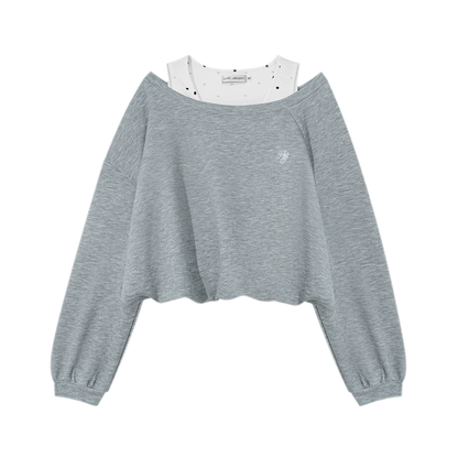 Polka Dot Asymmetrical Layered Set