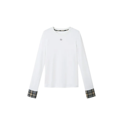 Embroidered Patch Long Sleeve Tee