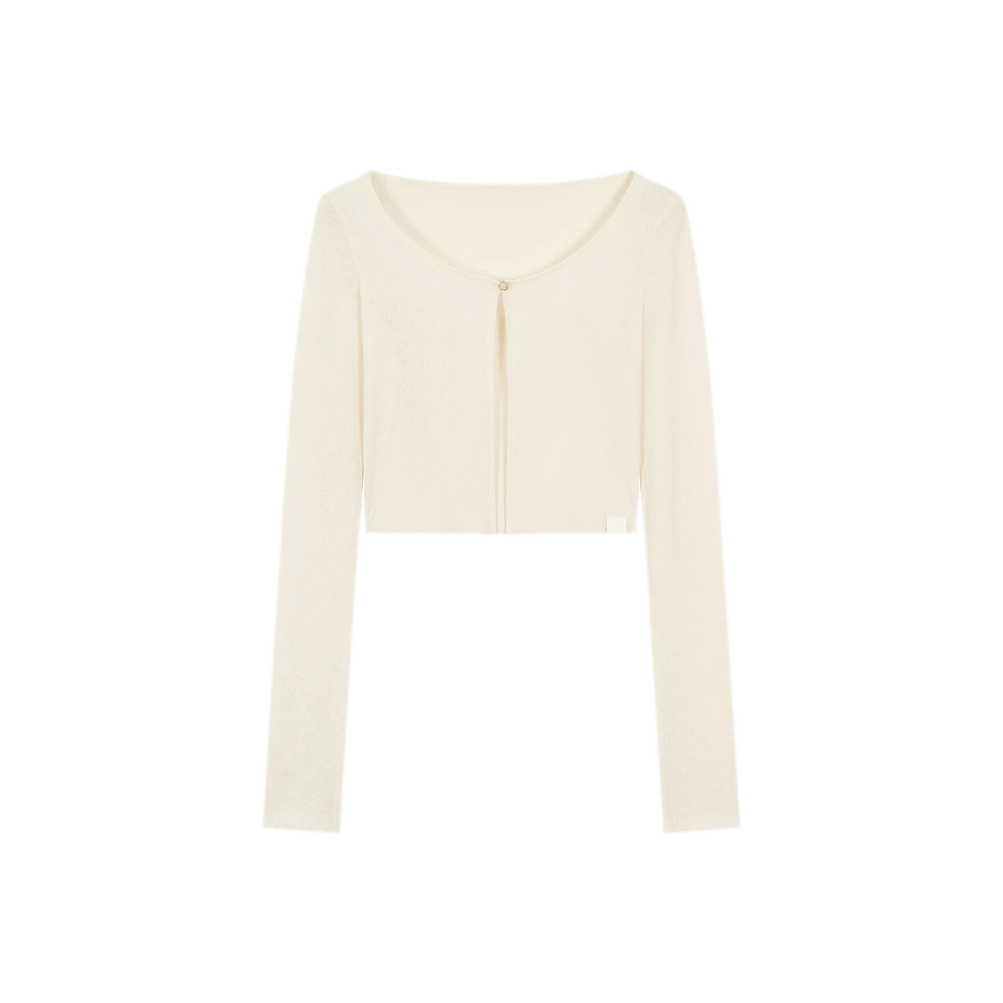 Sheer Cropped Sun Cardigan