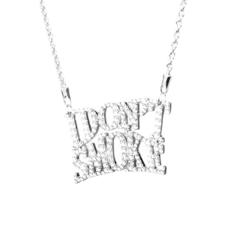 Limited Edition Logo Platinum Zircon Bracelet