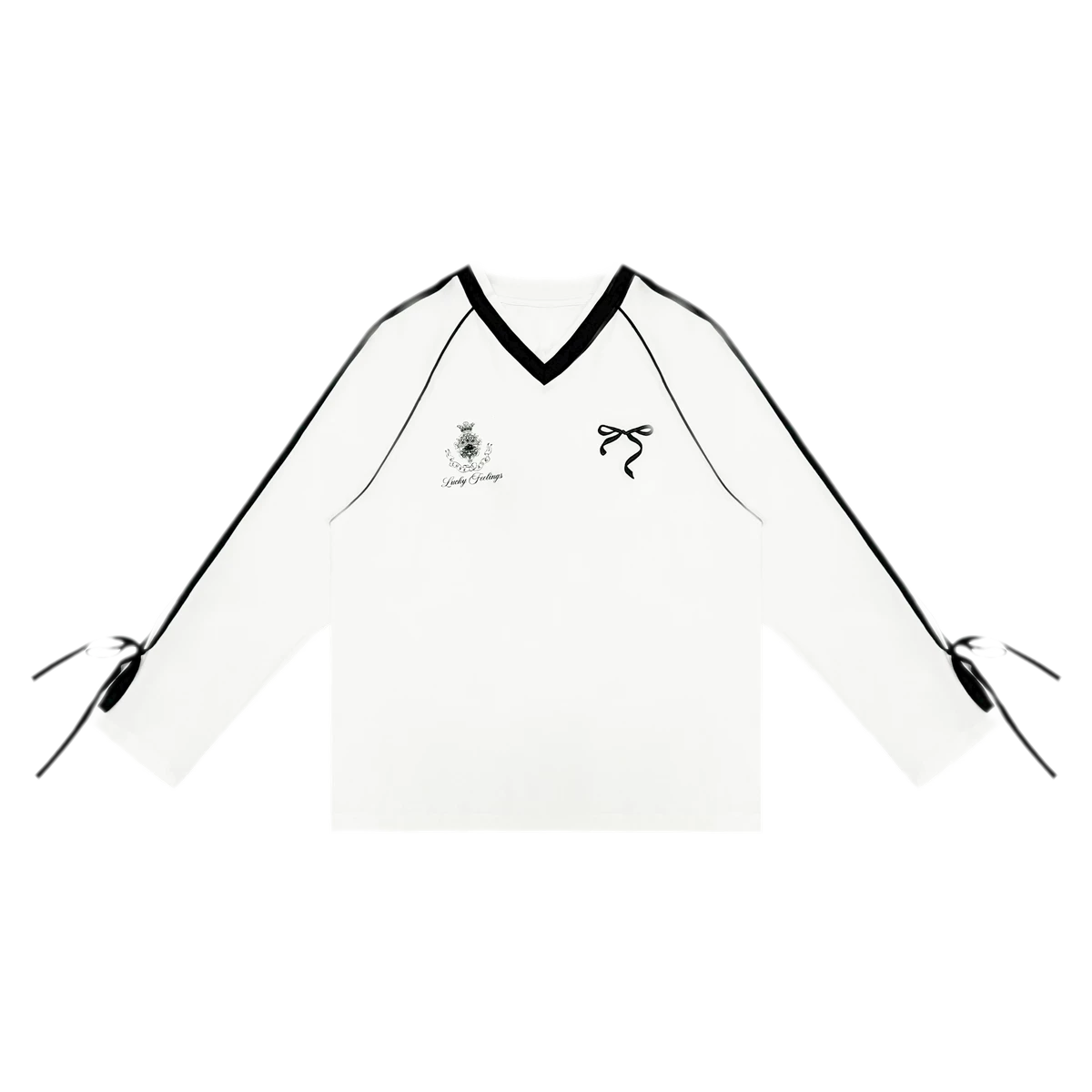 Blokette Jersey V-Neck Set