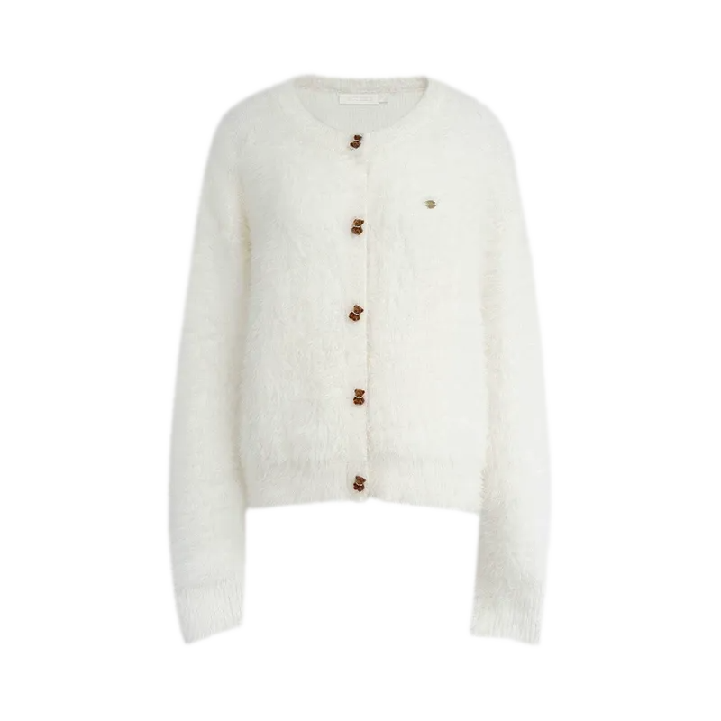 Snow Bear Knit Cardigan