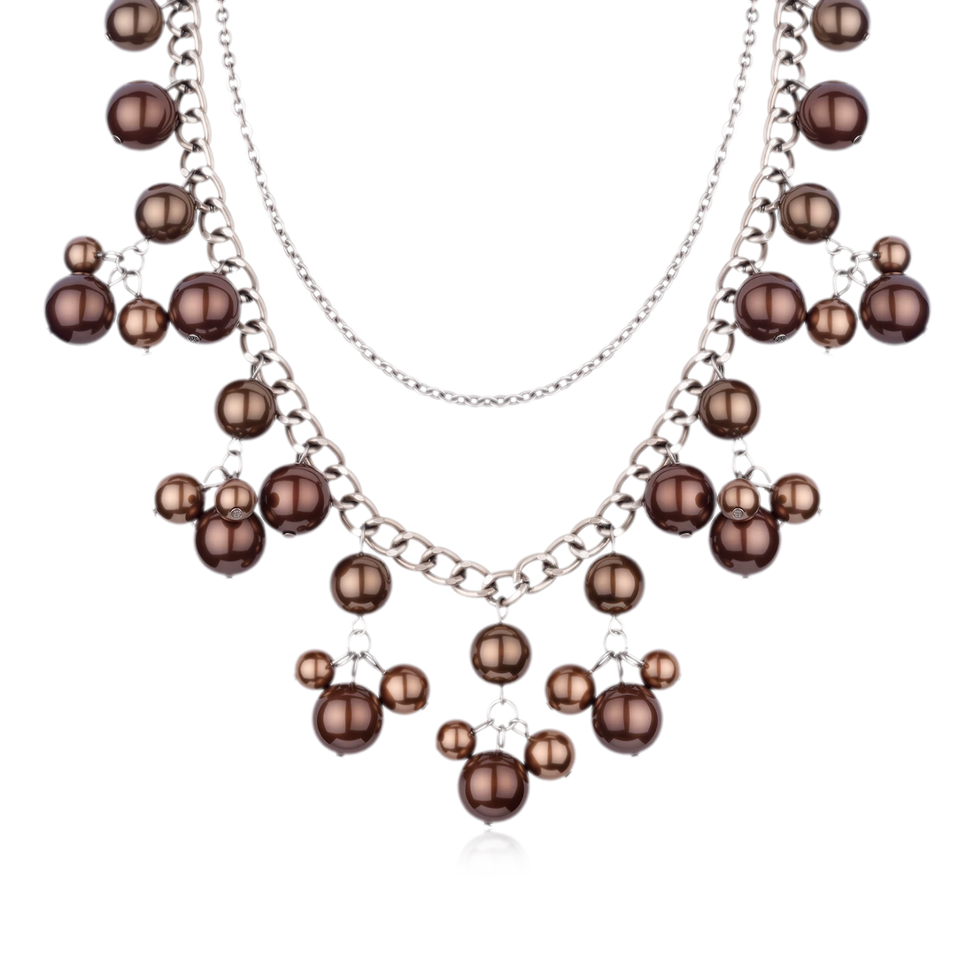 Vintage Double-Layered Chain Necklace