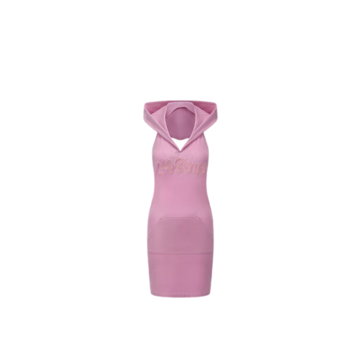 24ANS x UWA Backless Hooded Mini Dress