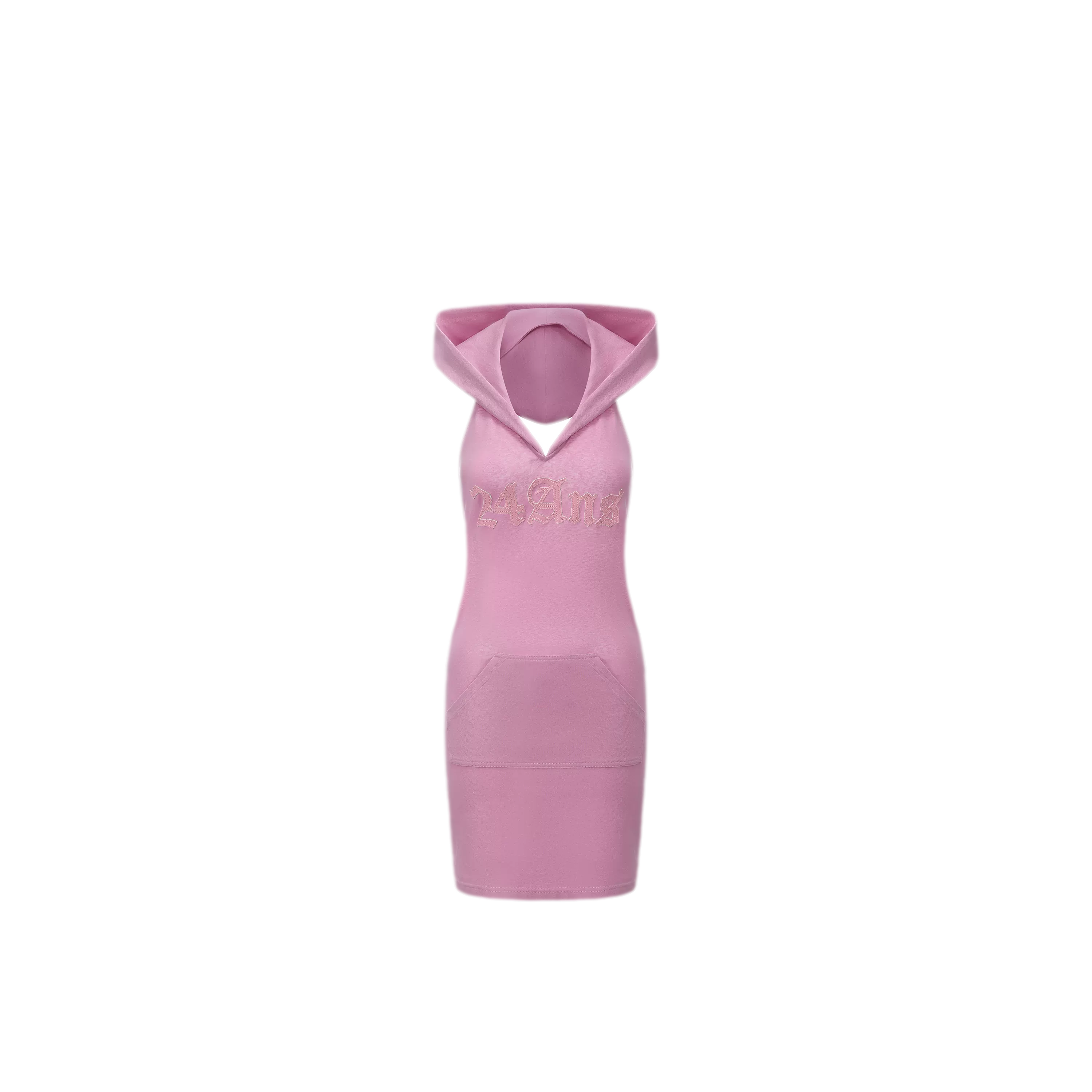 24ANS x UWA Backless Hooded Mini Dress