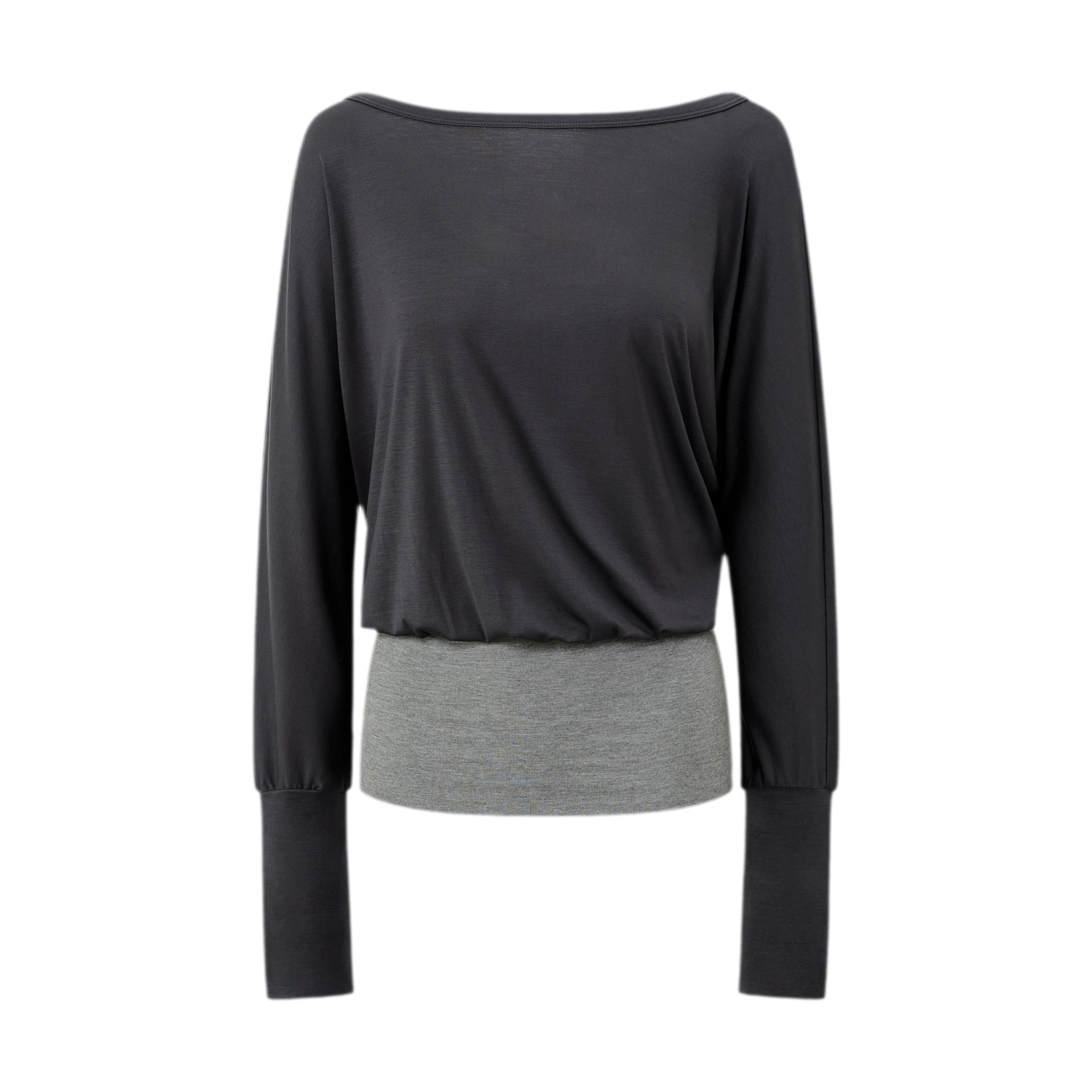 Lyocell Asymmetric Off-Shoulder Top