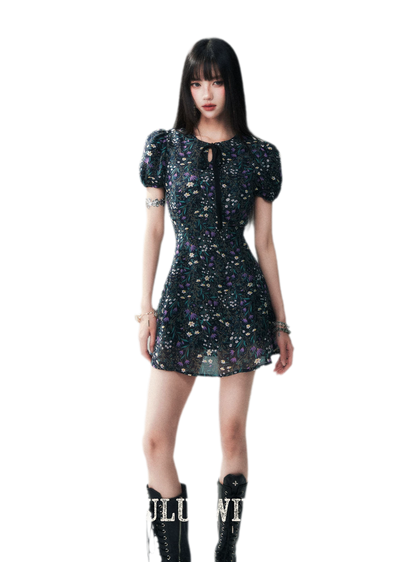 Ink Lily Vintage Mini dress