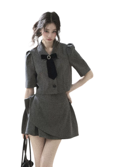 "Paris Afternoon" Summer Two-Piece Set
