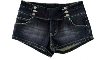 Y2K Low-Rise Denim Shorts