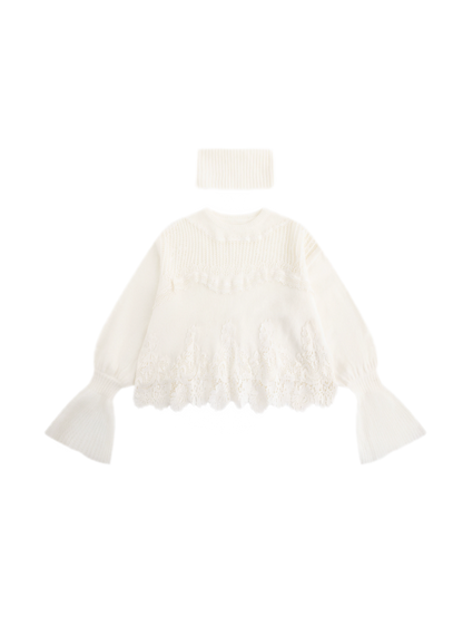 Mohair Lace Knit Set