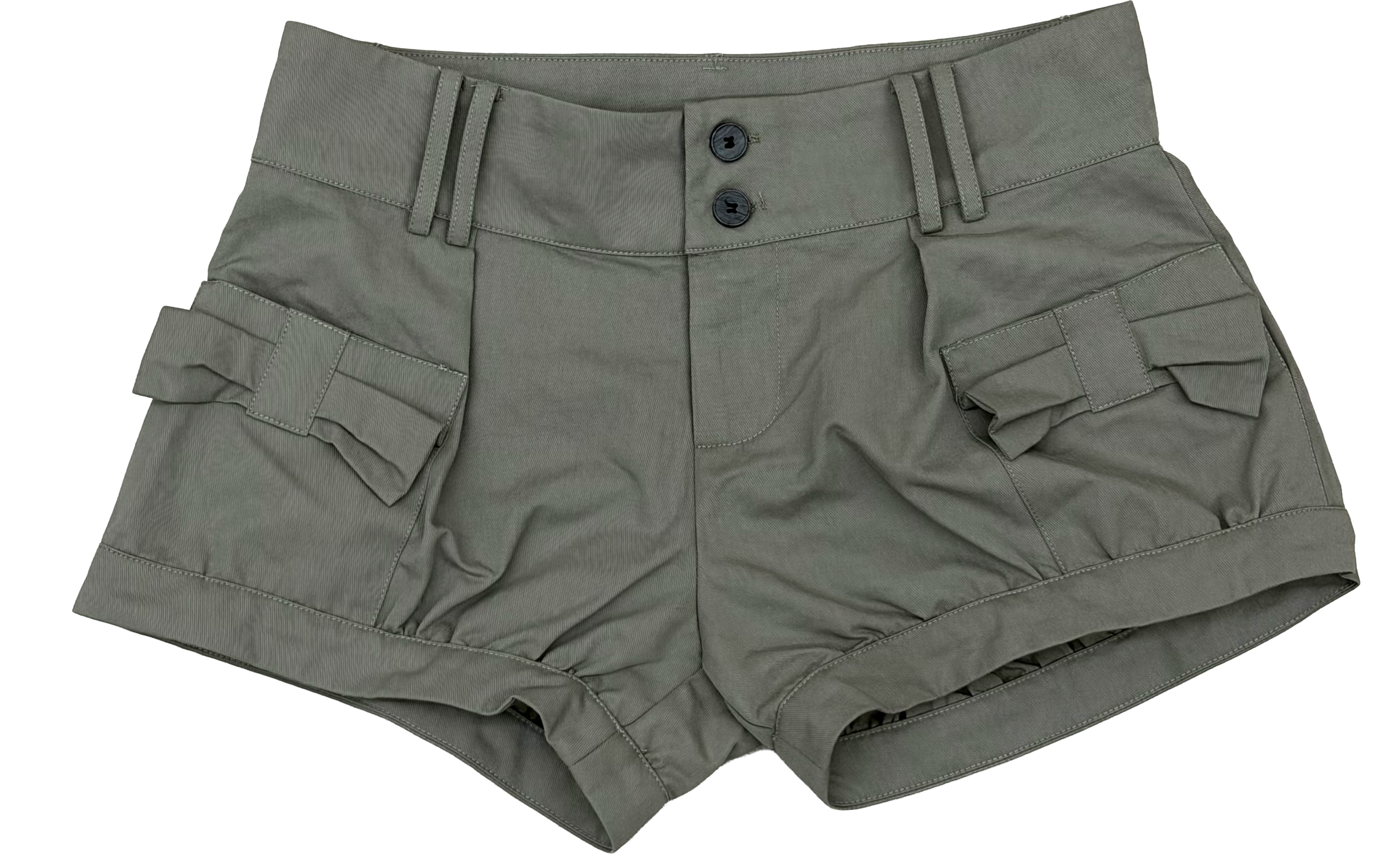 Bubble Hem Bow Shorts