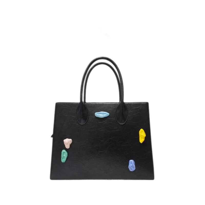 Handmade Ceramic Structured Tote Bag