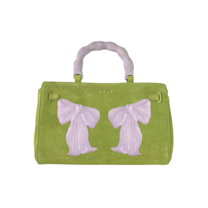 Handcrafted Ceramic Bow Bag