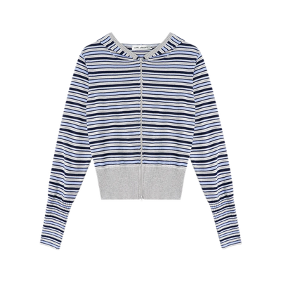 Sọc xanh dương (Cardigan) / S